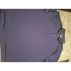 Ben‎ Hogan Polo Shirt Mens 3XL Performance Short Sleeve Navy Recycled Polyester